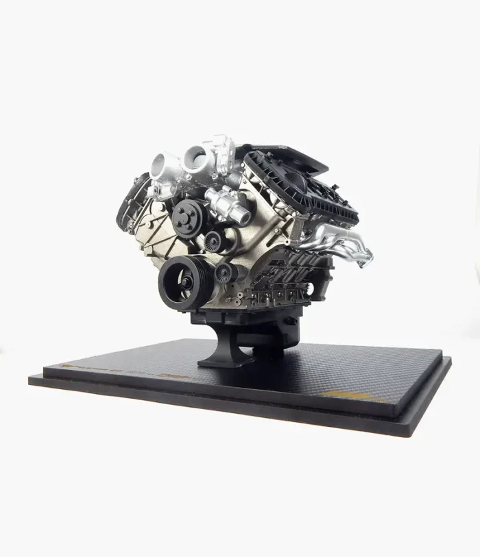 Miniatura Motor Ford Mustang GT Performance Escala 1:5 Com Expositor Acrílico - Imagem 5