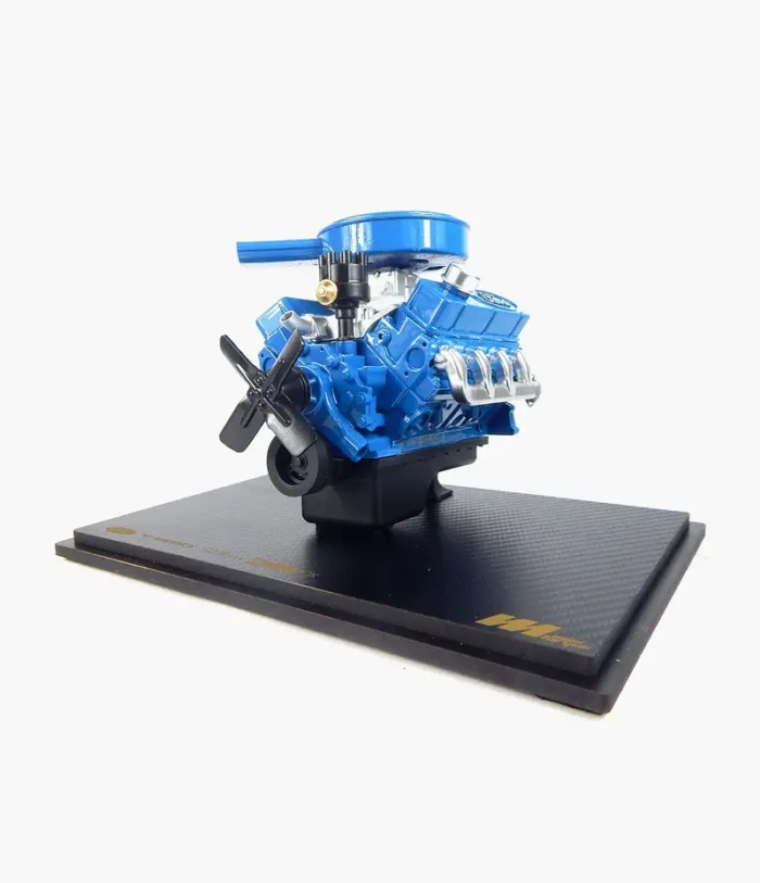 Miniatura Motor Maverick V8 1:5 Com Expositor Acrílico - Imagem 4